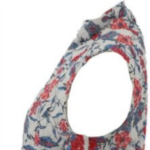 NWT SUSAN GRAVER WEEKEND FLORAL ZIP FRONT‎ VEST 6 - Picture 4 of 11